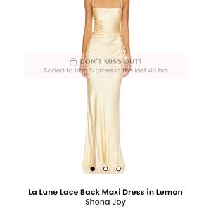 Butter Yellow Formal Gown